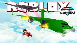 ROBLOX - MAD CITY PLANE HEIST (FINALLY)