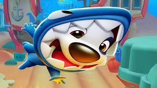 АКУЛА ХЭНК новое ОБНОВЛЕНИЕ в (мобильной игре)Том Бег за золотом Игровой мульт Talking Tom Run Gold