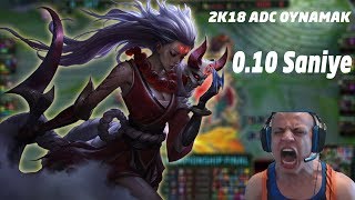 Sezon 8'de adc oynamak 0.10 saniyede tek yiyen tyler1 | En iyi anlar#138