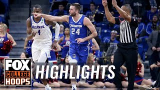 Mitch Ballock leads Creighton past DePaul with 19 points, 6 rebounds | FOX COLLEGE HOOPS HIGHLIGHTS