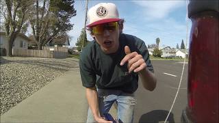 ROLLING COAL ON CARS WHILE DRIVING