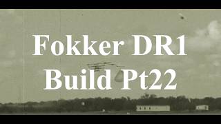 DW Hobby Fokker DR1 build Pt22 RC Model Geeks