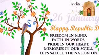 Happy Republic Day 2020 || whatsapp wishes || Greetings || Animated video || Renu Panwar ||