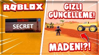 ? YENİ GİZLİ GÜNCELLEME GELİYOR ?!? (MADEN & HAVAALANI) ? / Roblox Jailbreak / Roblox Türkçe