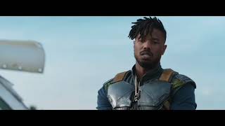 Киллмонгер убивает Улисса Кло ⁄ Чёрная Пантера 2018