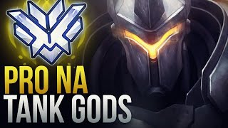 BEST NORTH AMERICAN TANK GODS - Overwatch Montage