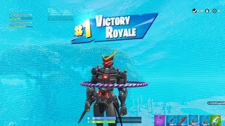 INSANE Win with DARK "SENTINEL" SKIN (“ROBOT” OUTFIT Showcase) | SEASON 9 BATTLE PASS
