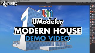 Modern House - UModeler Demo Reel