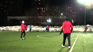 Салют - Монта, первый гол