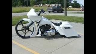 Custom Cycles LTD Big Wheel Bagger 30 inch Road king Harley Street Glide