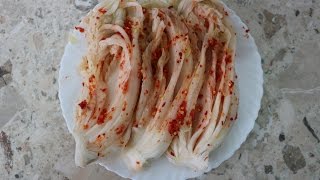 Как приготовить корейскую  капусту  КИМЧИ