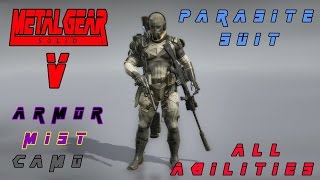 Metal Gear Solid V Parasite Suit And All Abilities Gameplay