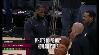 MIC'D UP!!! LeBron James Wired During Cavaliers Win Over Bulls