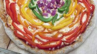 Rainbow Pizza aka Veggie Pizza ? (How to )