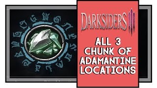 Darksiders 3 All Chunk of Adamantine Locations (Purity of Power Trophy)