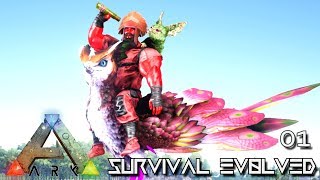 ARK: SURVIVAL EVOLVED - NEW EPIC JOURNEY BEGINS | PUGNACIA DINOS EBENUS ASTRUM E01