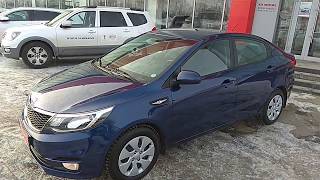 Купить Kia Rio (Киа Рио) 1.6 АT 2016 г. с пробегом бу в Саратове. Автосалон Элвис Trade in