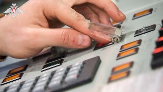 Пуск крылатой ракеты «Калибр» с дизель-электрической подводной лодки в рамках планового учения