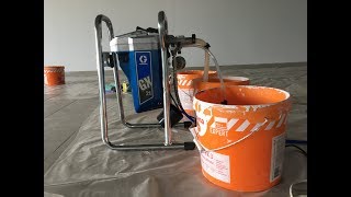 GRACO GX21. Краткий обзор. Первый запуск.