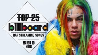 Top 25 • Billboard Rap Songs • March 10, 2018 | Streaming-Charts