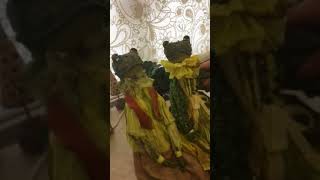 Жабы...Будуарные куклы. Лягушки.