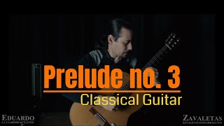 Prelude no. 3 by Heitor Villa-Lobos performed by Eduardo Costa