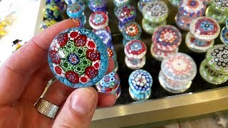 ОСТРОВ МУРАНО В ВЕНЕЦИИ ТАМ ГДЕ ДЕЛАЮТ МУРАНСКОЕ СТЕКЛО.  Venezia. Murano. Glass