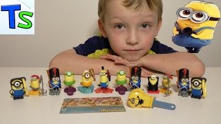 Миньоны игрушки из Киндер Сюрприза большая коллекция Темы
