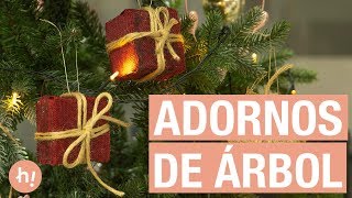 Cómo hacer adornos para el árbol con corcho y tela · Handfie DIY