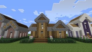 Minecraft: How to build a very simple starter house