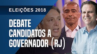 DEBATE DOS CANDIDATOS A GOVERNADOR DO RIO DE JANEIRO - 19/09
