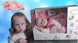 BABY ANNABELL 9 version. Обзор Беби Аннабель 9 версии