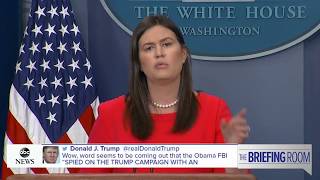 White House press briefing on Trumps 'animals' remark, Mueller investigation, North Korea | ABC News