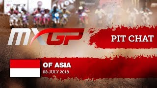 Pit Chat whit Calvin VLAANDEREN MXGP of Asia - Semarang 2018 #motocross
