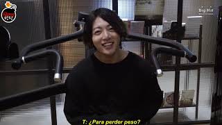 [Sub Español] [VLOG] JK Muscle Rabbit's Workoutlog #I_build_muscle_as_always #thatboywithbobbedhair