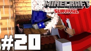 TALKING BUSINESS WITH METAL SONIC! - Knuckles Plays: "Minecraft: Survival" [Part 20]