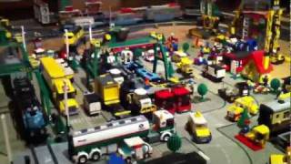 Lego city trains incl the Maersk Train (with engine)