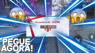 COMO PEGAR MUITOS DIAMANTES NO LOBBY DO FREE FIRE!! DESCUBRA COMO PEGAR DIAMANTES DE GRAÇA!!