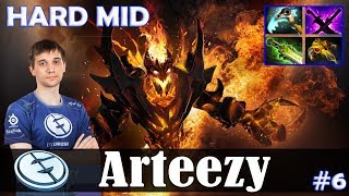 Arteezy - Shadow Fiend HARD MID | Dota 2 Pro MMR Gameplay #6