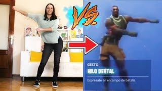 Natalia Hace Todos los Bailes de Fortnite en la Vida Real