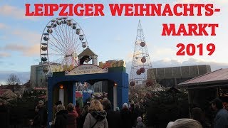 Leipziger Weihnachtsmarkt 2019: Impressionen von den Karussells bis zur Krippe