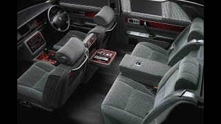 обзор интерьера салона Toyota Century 1998 года II поколение