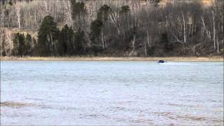 Лодочный мотор Yamaha 40 л.с. #2 река Томь [ Руслан Руденко видеоблог]