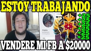 KINGTEKA ANUNCIA QUE ESTA TRABAJANDO Y POSIBLEMENTE VENDA SU FANPAGE A $20000