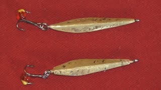 Зимняя блесна на окуня. Как сделать? My fishing.