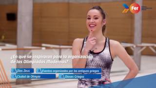 Elena López responde al 'Trivial FER de los Juegos'