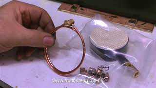 A QUICK GAS FIRED MODEL BOILER TEST - IN THE WORKSHOP