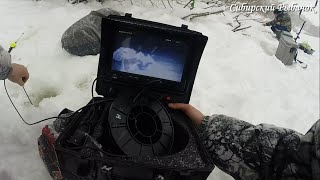 КАМЕРА "ЯЗЬ-52". Первое испытание в плохую погоду | Рыбалка в ГЛУХОЗИМЬЕ в СИБИРИ | река Чулым