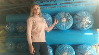 АГРОВОЛОКНО Р-30 ширина 12,65 м и длина 100м  - размер рулона, видео обзор , пример.