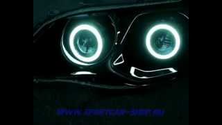 Тюнинг фар Honda Civic 4D технология Laser Light от SPORTCAR